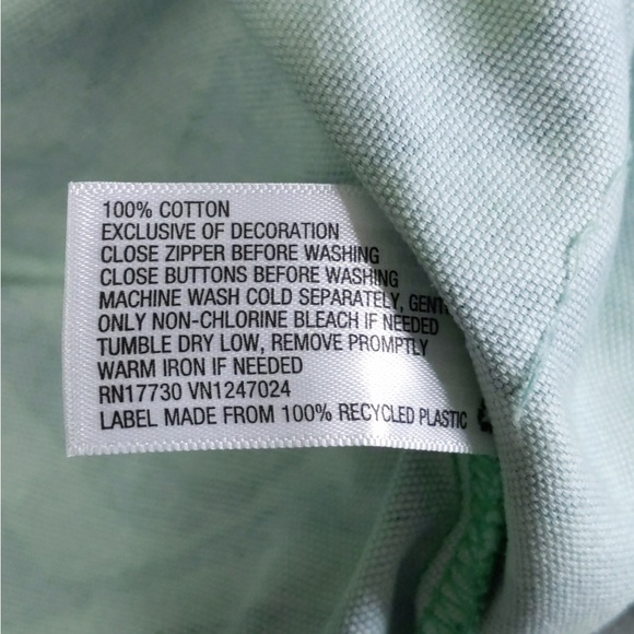 👯‍♀️Host Pick⚡️Wild Fable Green Wave Print Jacket- w/ flaw - Picture 11 of 11